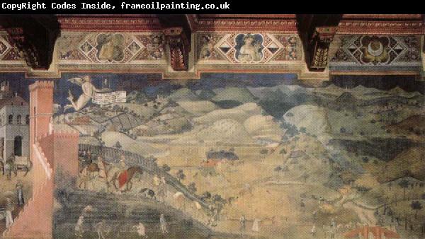 Ambrogio Lorenzetti Effects of Good Government in the City